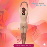 Faja Marena FBHRS2SM  / Refuerzo abdominal / Mangas / Sin broches