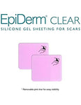 Parches de silicón grado médico / 5cm x 6 cm / Scar Aid / Biodermis